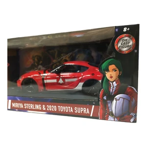 Robotech 2020 Toyota Supra 1:24 Vehicle & Miriya Sterling Figure Anime Jada Toys - Picture 1 of 13