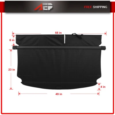 Retractable Cargo Cover Rear Trunk Privacy Shade For Toyota RAV4 2006 2007-2012 Foto 1 de 4