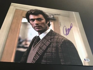 CLINT EASTWOOD SIGNED AUTOGRAPH 11x14 PHOTO DIRTY HARRY ACTION BECKETT BAS COA H - Picture 1 of 1