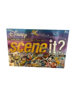Disney Scene It? DVD Board Game Mattel 2004 New & Sealed - Image 1 of 4