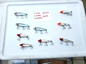 MIrrolure  - 7M11 + MIX - Red & White Sinking Fishing Lure - Saltwater Crankbait - Picture 1 of 1