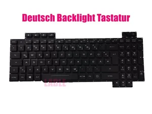 Teclado alemán retrolight para ASUS GL703GM GL703GS - Imagen 1 de 1