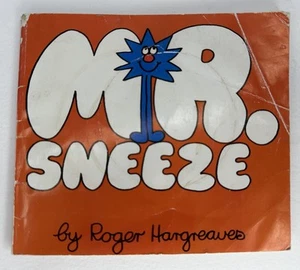 Vintage Mr Sneeze, By Roger Hargreaves Mr. Men 1st Print. 1971 - Picture 1 of 4