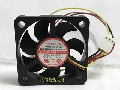NEW EVERCOOL EC5010M12CA DC12V 0.09A Cooling fan - Image 1 of 3