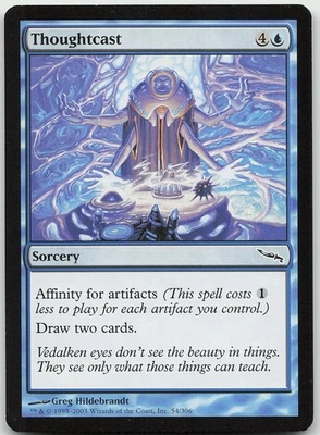 Thoughtcast Common Mirrodin LP MTG - Image 1 of 2