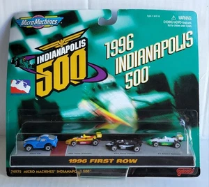 Micro Machines Indianapolis 500 1996 Primera Fila Colección Set por Galoob INDY Nuevo - Imagen 1 de 6