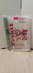 Thirty One Reusable Zip Seal Snack Bag Medium “TREAT YO’ ELF” Christmas - Picture 1 of 3