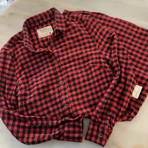 Nuevo con etiquetas Vestido Camisa Jachs Buffalo Check Franela Talla S - Imagen 1 de 4