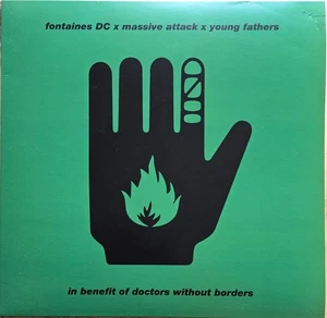 RARE Fontaines DC, Massive Attack, Young Fathers - White Vinyl ceasefire charity - Picture 1 of 5
