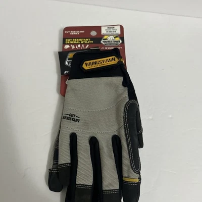 Guante Youngstown 05-3080-70-M resistente a cortes forrado gris medio nuevo con etiquetas Foto 1 de 4