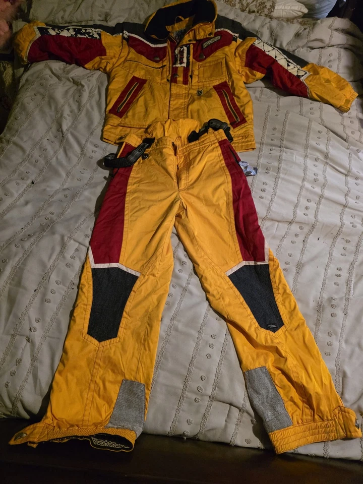 Chaqueta de nieve SPYDER US Ski Team vintage años 90 EE. UU. Eagle Thinsulate bloques de colores talla L Foto 1 de 4