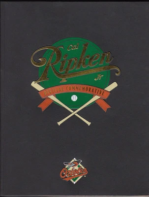 Cal Ripken Jr Baltimore Orioles Program/Magazine 2131 Tribute 104 color pages - Image 1 of 4