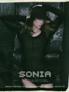 Publicité contemporaine mode Sonia Rykiel 2003 issue de magazine - Picture 1 of 1