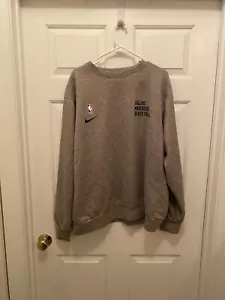 Dallas Mavericks NBA Luka Doncic Game Worn Gray Nike Long Sleeve Warmup 5/9/24 - Imagen 1 de 11
