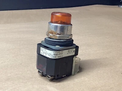 Pulsador Allen Bradley 800T-PT16 SER N NARANJA #101G143*CO Foto 1 de 4