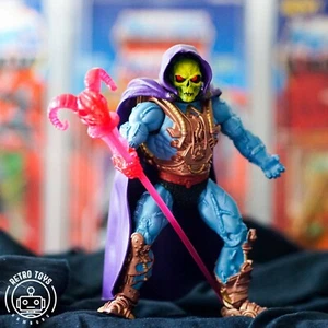 LASER LIGHT SKELETOR Masters Of The Universe Classics 100% Komplett MotU He-Man - Picture 1 of 4