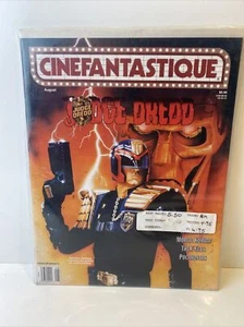 CINEFANTASTIQUE August 1995 JUDGE DREDD Mortal Kombat X-Files - In Slipcover - Picture 1 of 1
