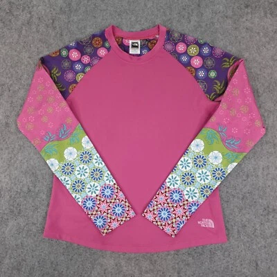 Camisa De Colección The North Face Para Mujer Grande Rosa Púrpura Verde Cyber Frutiger Aero Y2K Foto 1 de 4