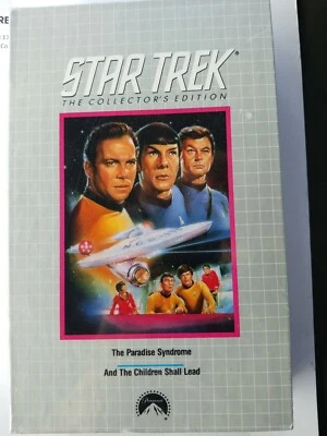 Star Trek VHS The Collectors Edition The Paradise Syndrome / The Children Shall  - Image 1 of 2