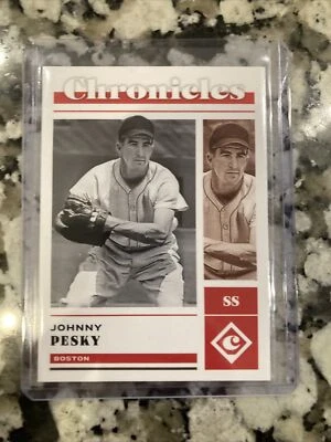 Johnny Pesky 2023 Panini Chronicles Card #22 Boston Red Sox - Image 1 of 2