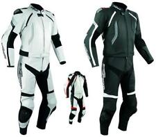 Tuta Pelle Moto Racing Pista Sport 2 Pezzi Divisibile Giacca Pantalone A-Pro