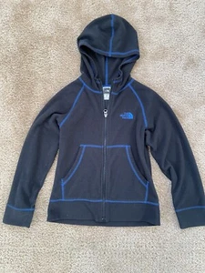 The North Face Fleece Hoodie Boys Small 7/8 - Picture 1 of 4