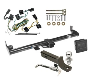 Reese Trailer Tow Hitch For 98-06 Jeep Wrangler TJ Package Wiring 2" Ball + Lock - Foto 1 di 6