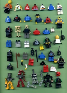 Lego --Minifiguren -- Oberteile -- Unterteile - Großes Konvolut -- Ersatzteile - - Picture 1 of 1