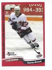 2005-06 Port Huron Flags (UHL) Aaron Brand