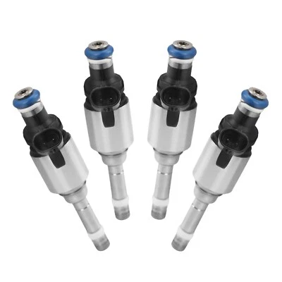 06H906036G 4X Fuel Injectors For Volkswagen CC Passat Tiguan 2.0L L4 2009-2014 - Image 1 of 3