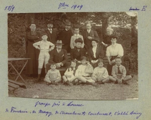 Haute-Savoie. Bonne 1909. Louis Couturat, philosophe, logicien et mathématicien. - Picture 1 of 2