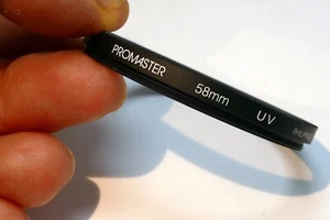 Promaster 58mm lens filter UV Filter - Picture 1 of 7