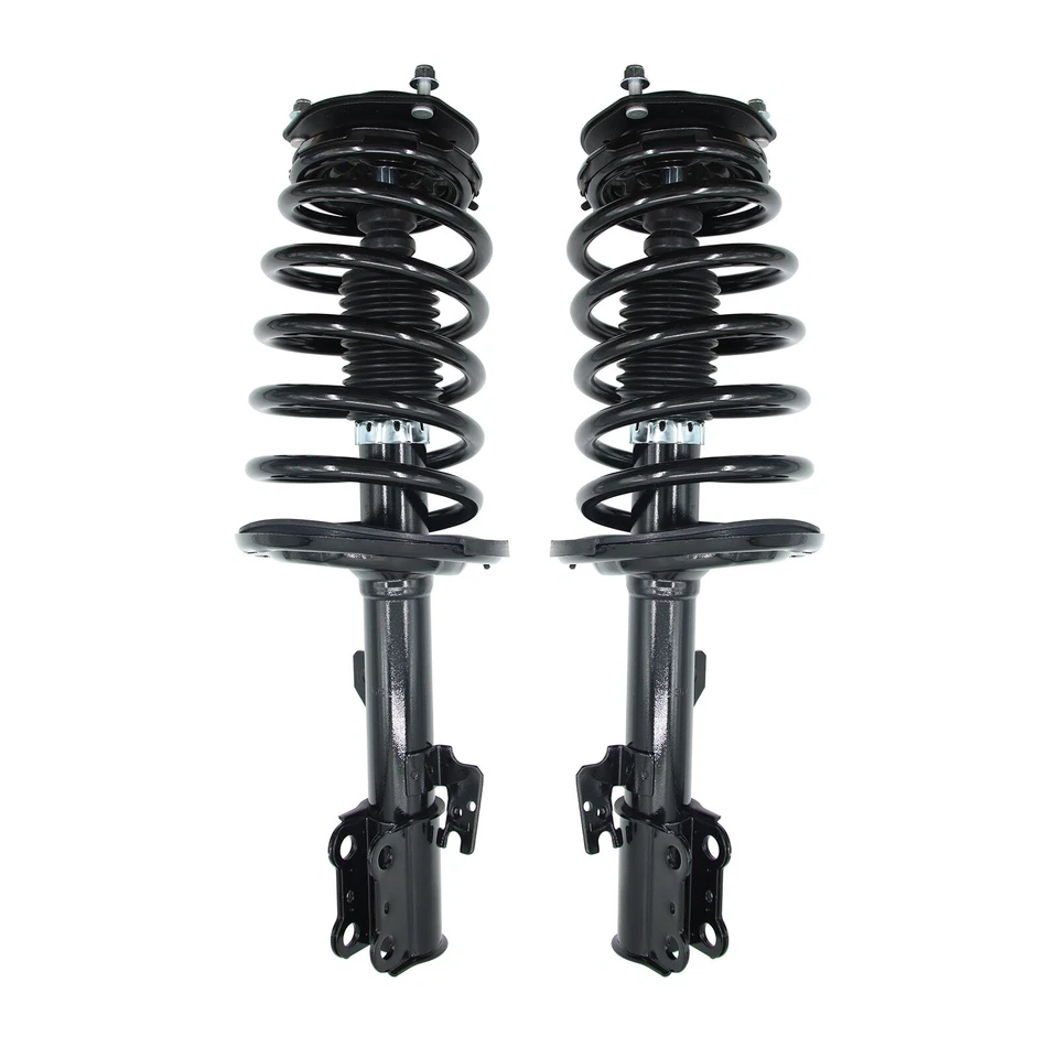 2pcs Front Complete Struts w/Coil Springs For 2005-2010 Toyota Sienna FWD 7 Seat Foto 1 de 4