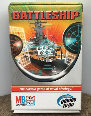 Battleship - Games to Go Travel Edition 2005 MB Games  Sealed Contents - Image 1 of 4