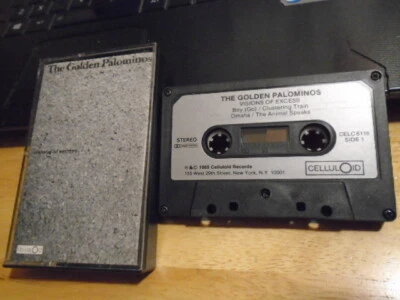 RARE OOP Golden Palominos CASSETTE TAPE Vision of Excess BILL LASWELL r.e.m. PIL - Image 1 of 2