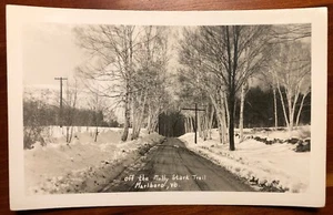 Off the Molly Stark Trail Marlboro de colección Vermont RPPC - Imagen 1 de 2