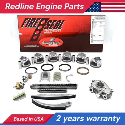 3.5 2GRFE Engine Rebuild Kit FITS 2006-2013 Toyota 3.5L V6 RAV4 RX350 HIGHLANDER - Image 1 of 4