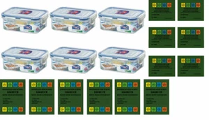 Geocaching Paket 6x Lock&Lock Dosen 350 ml mit 6 x Aufkleber und 6 x Logbücher - Bild 1 von 1