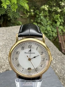 Maurice Lacroix Vitnage Swiss Made Mens Wrist Watch - Ref. No. 69686 -Gold Tone - Picture 1 of 19