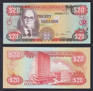 Banconota Jamaica 20 dollars 1995 P.-72e FDS/UNC - Picture 1 of 1