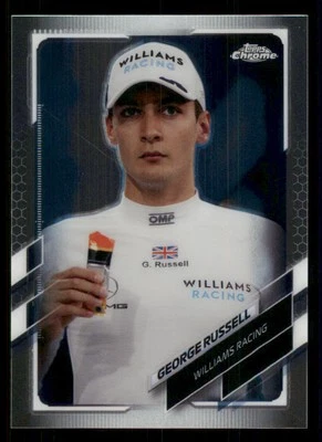 2021 Topps Chrome Formula 1 #35 George Russell - Image 1 of 2
