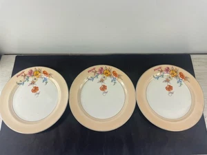 Vintage Cronin China Co Essteller 3 Stück 10 Zoll - Bild 1 von 8