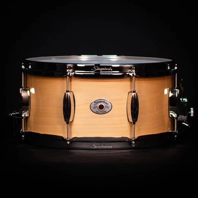 Slingerland 14 英寸 x 6.5 英寸工作室特大号小军鼓,Ventura Sand 带镍五金 — 第 1/4 张图片