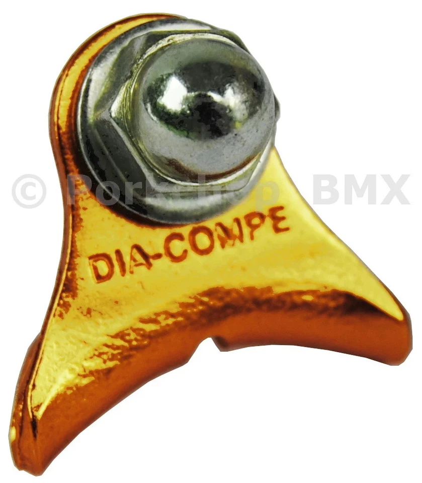 Colgador portador de cable de freno de bicicleta DIA-COMPE 1242 - DORADO Foto 1 de 1