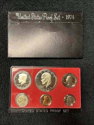 1974 United States Proof Set with Original Government Packaging - Image 1 of 3