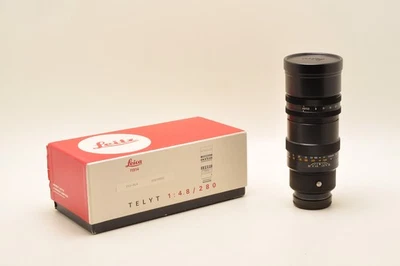 LEICA TELYT 280MM F4.8 IN BOX SMALL ISSUE...READ...COSMETICALLY SUPER CLEAN - Image 1 of 4