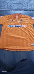 Wolverhampton Wanderers Wolves 2012/13 Home Shirt Size Large - Picture 1 of 2