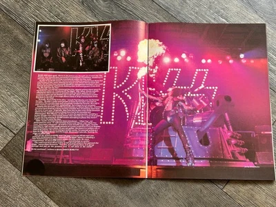 KISS Magazine Kerrang 1982 Vintage Kiss Creatures Aucoin Motley Whitesnake Ozzy - Image 1 of 4