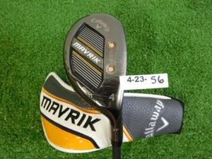 Callaway Mavrik Max 21* 4 Hybrid Catalyst 55 5.0 Senior Graphite w Headcover Mid - Picture 1 of 5