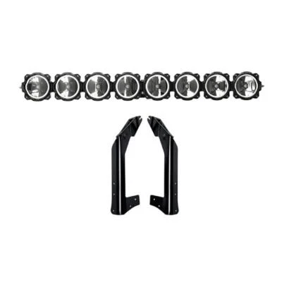 KC HiLiTES Off-Road Light - Fits 2007-2018 Jeep Wrangler JK Gravity LED Pro6 Fit Foto 1 de 4